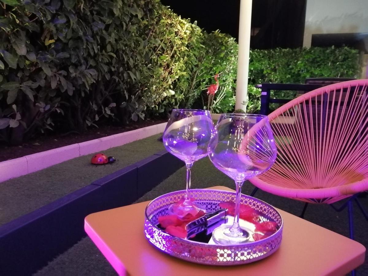 Romantisme Et Glamour 2 Avec Spa , Clim Et Jardin 디종 외부 사진