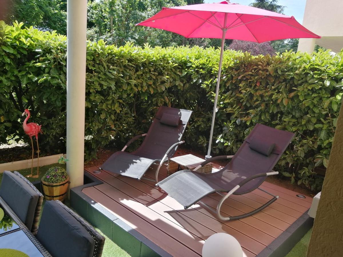 Romantisme Et Glamour 2 Avec Spa , Clim Et Jardin 디종 외부 사진