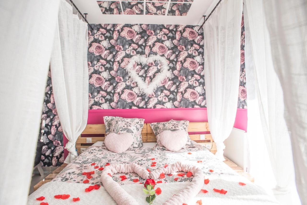 Romantisme Et Glamour 2 Avec Spa , Clim Et Jardin 디종 외부 사진