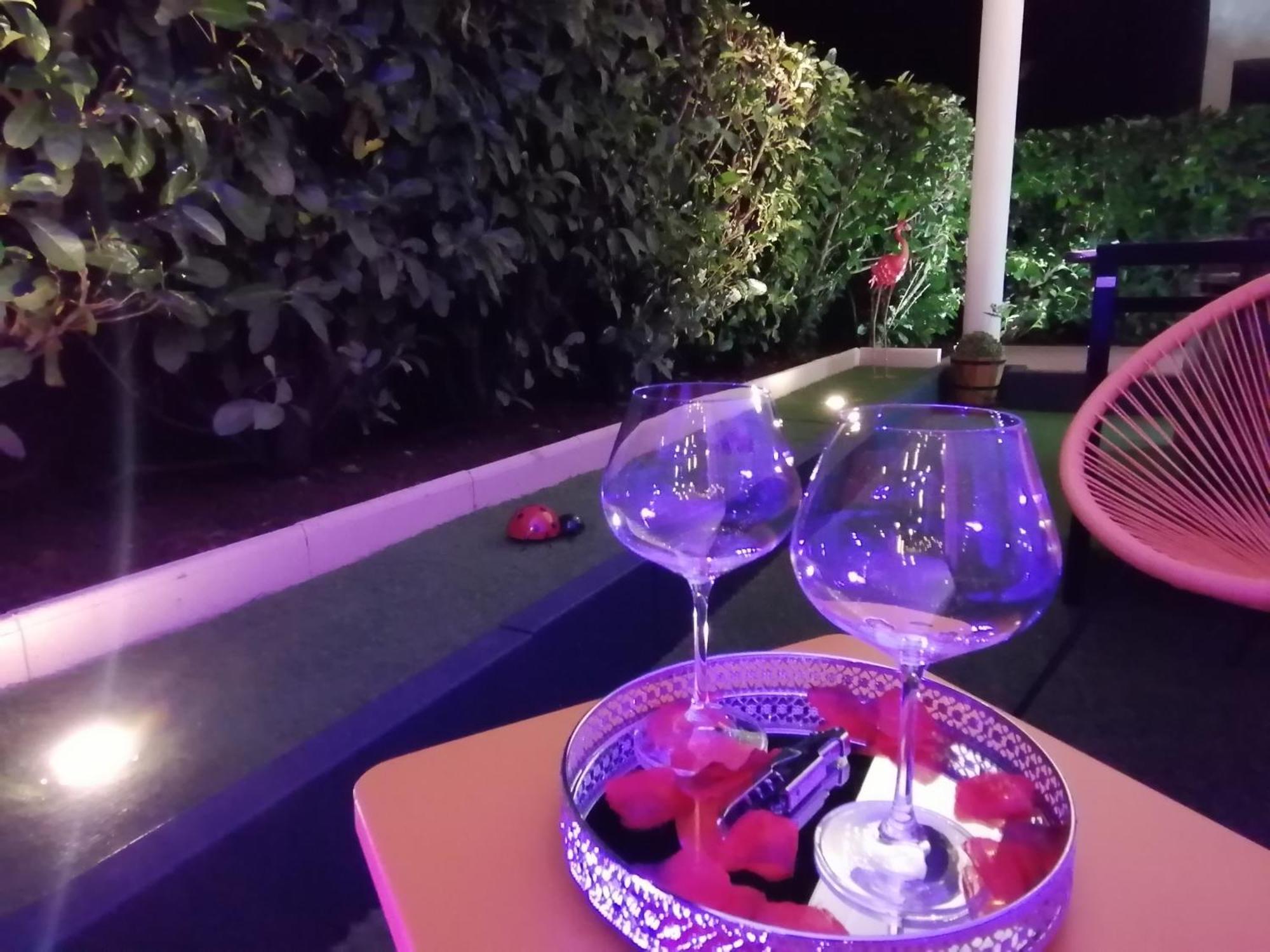 Romantisme Et Glamour 2 Avec Spa , Clim Et Jardin 디종 객실 사진